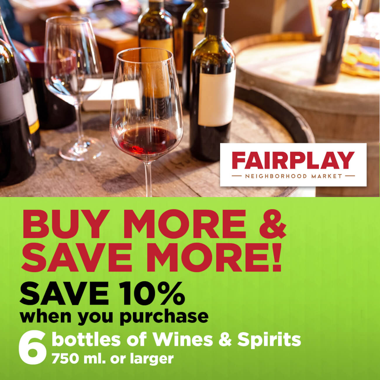 Fairplay Meat Delivery Wine Banners square3