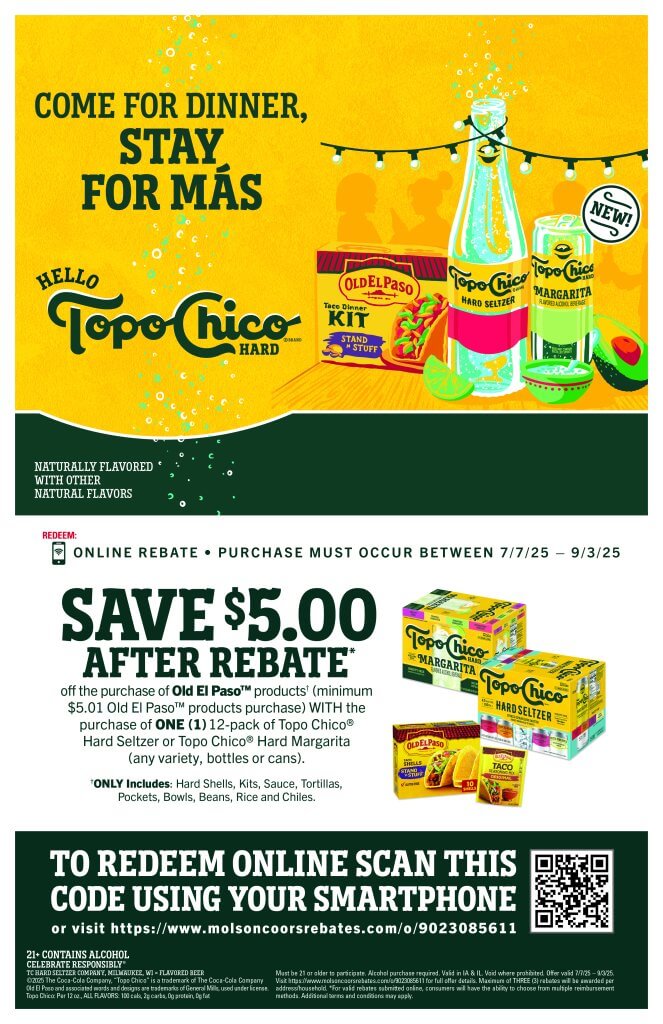 2025-REBATE-$5 OFF-TOPOCHICO_OLD ELPASO_7.7.25-9.3.25