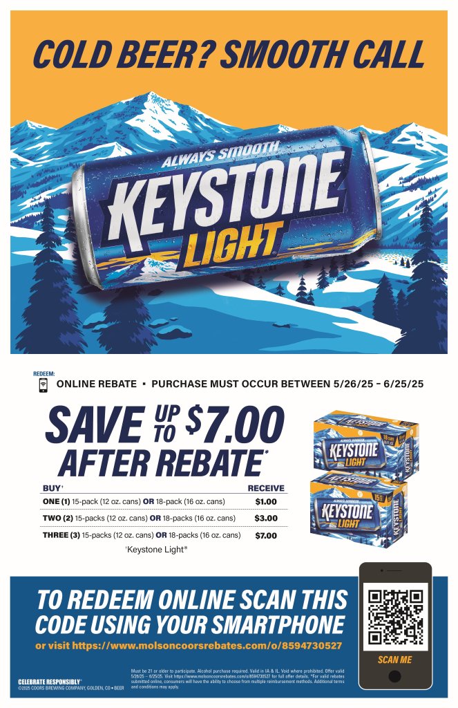 2025_Rebate_Upto$7_KeystoneLight_5.26.25-6.25.25-1