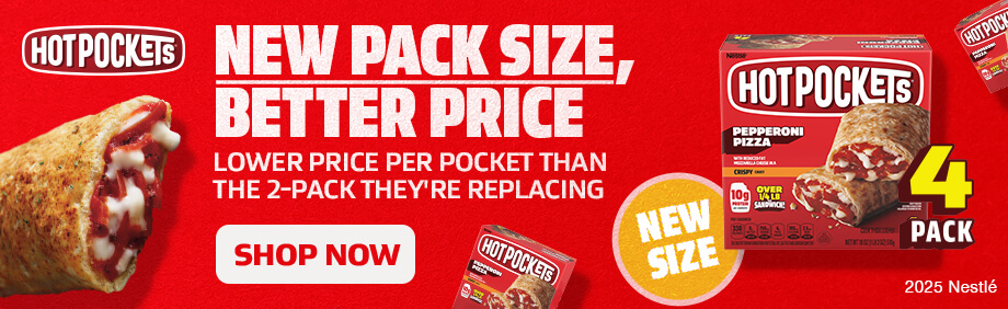 Nestle Hot Pockets are inspired by recipes found on your favorite drive thru menus, these crave worthy creation. Pick up yours today!